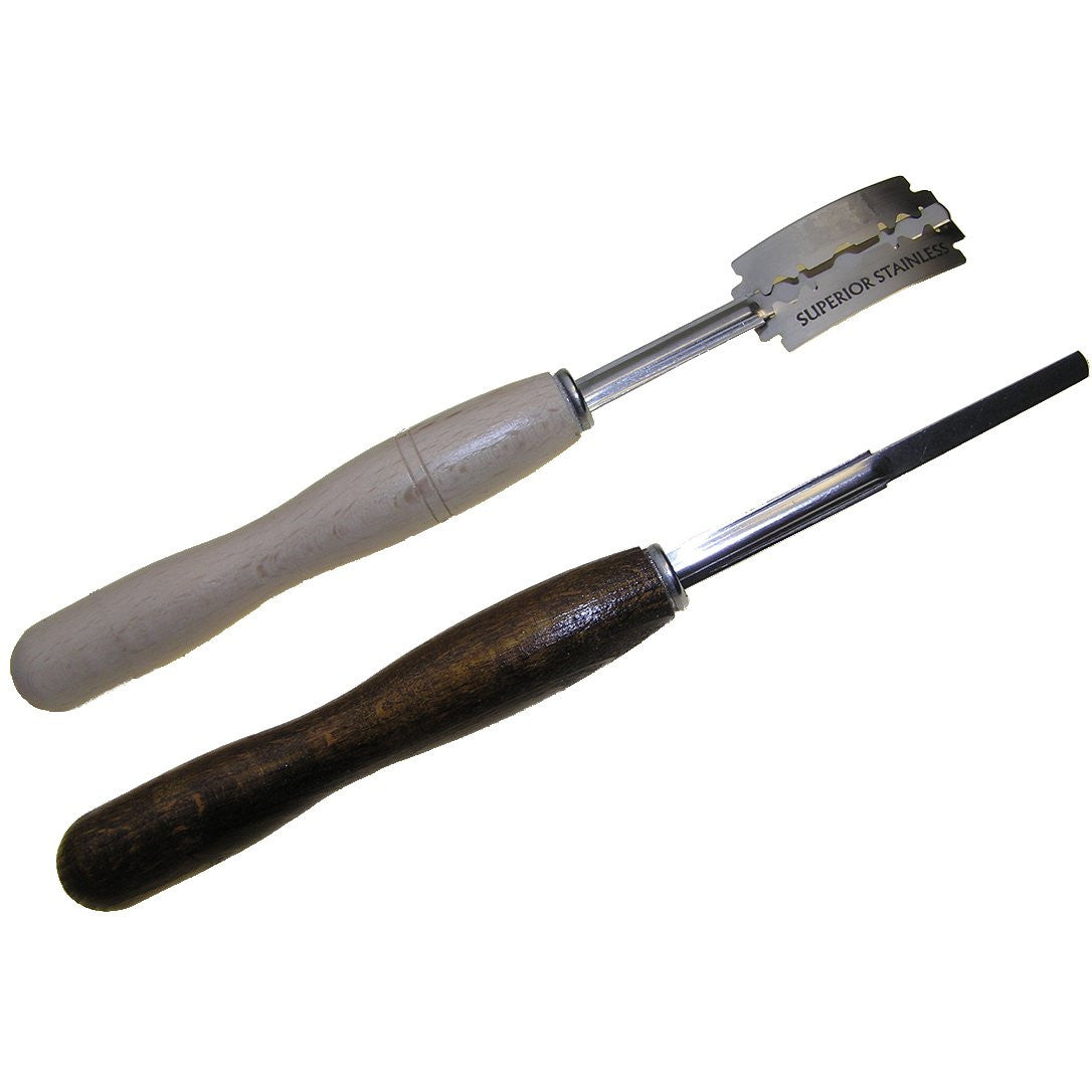 Baker's Lame or Grignette for Slashing Scoring Bread Dough with Blades