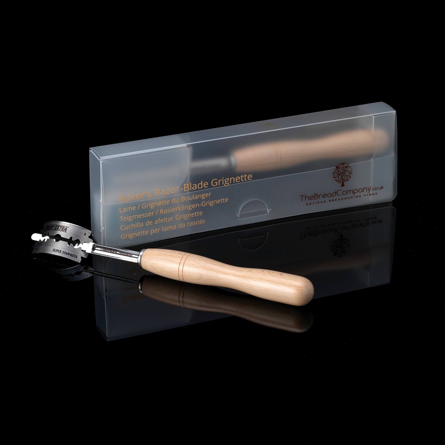 Baker's Lame or Grignette for Slashing Scoring Bread Dough with Blades