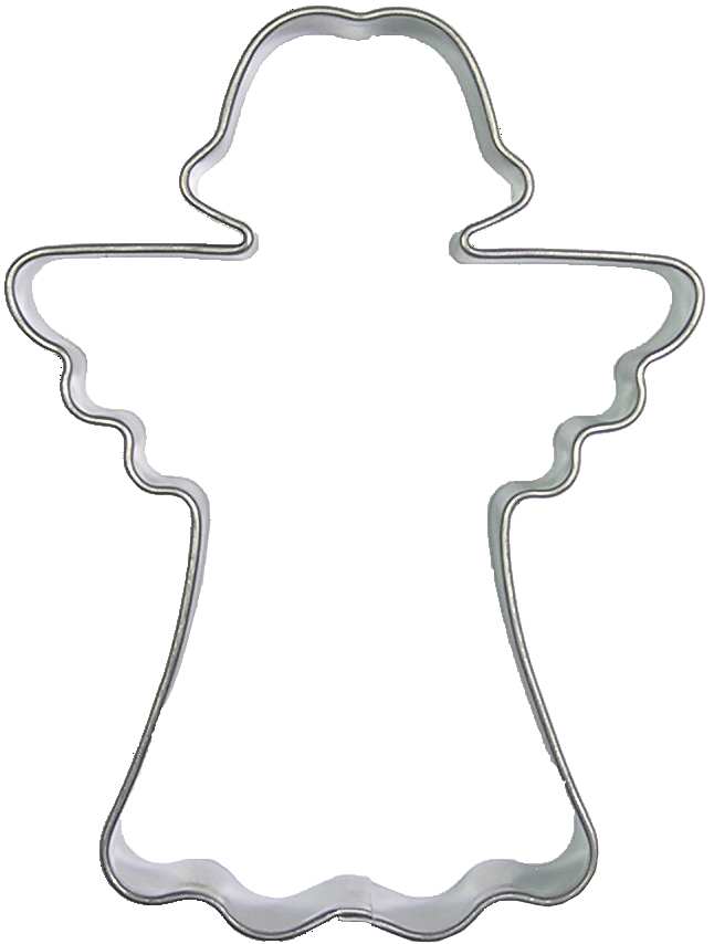 Pair of Christmas Angel Biscuit, Gingerbread, Cookie Cutters