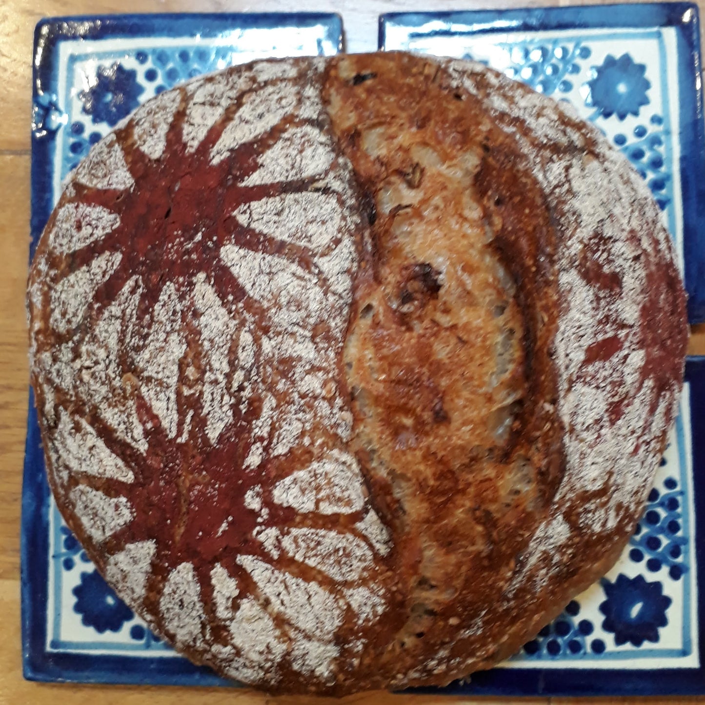 500g Ridged Round German-made Banneton, Brotform or Proving Basket