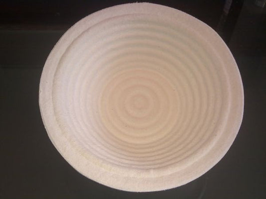 1Kg Round Ridged German-made Banneton, Brotform or Proving Basket