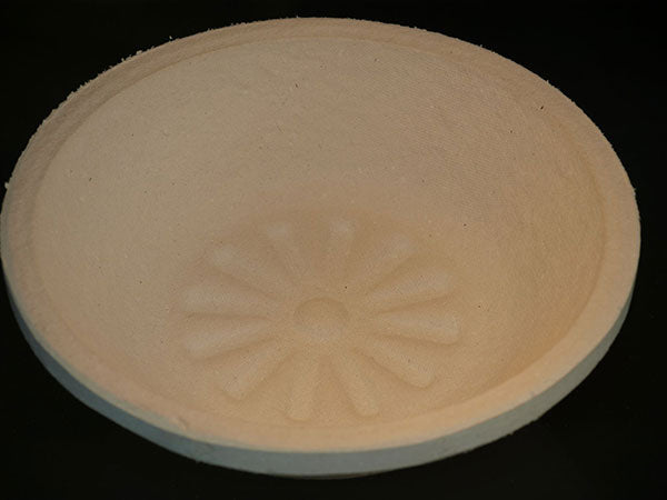 1Kg Round with Daisy Pattern German-made Banneton, Brotform or Proving Basket