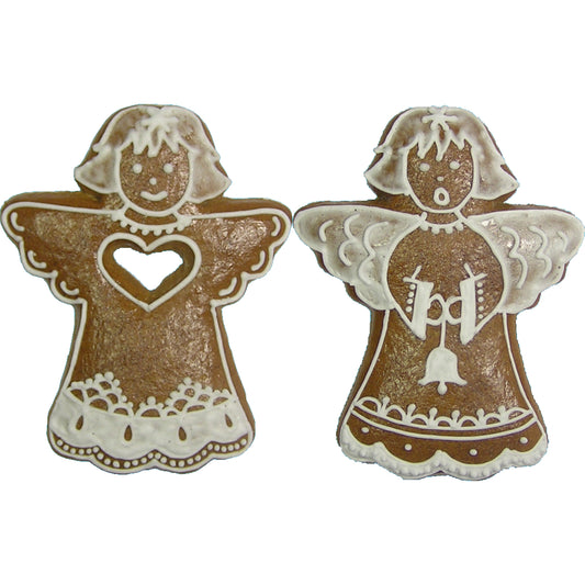 Pair of Christmas Angel Biscuit, Gingerbread, Cookie Cutters