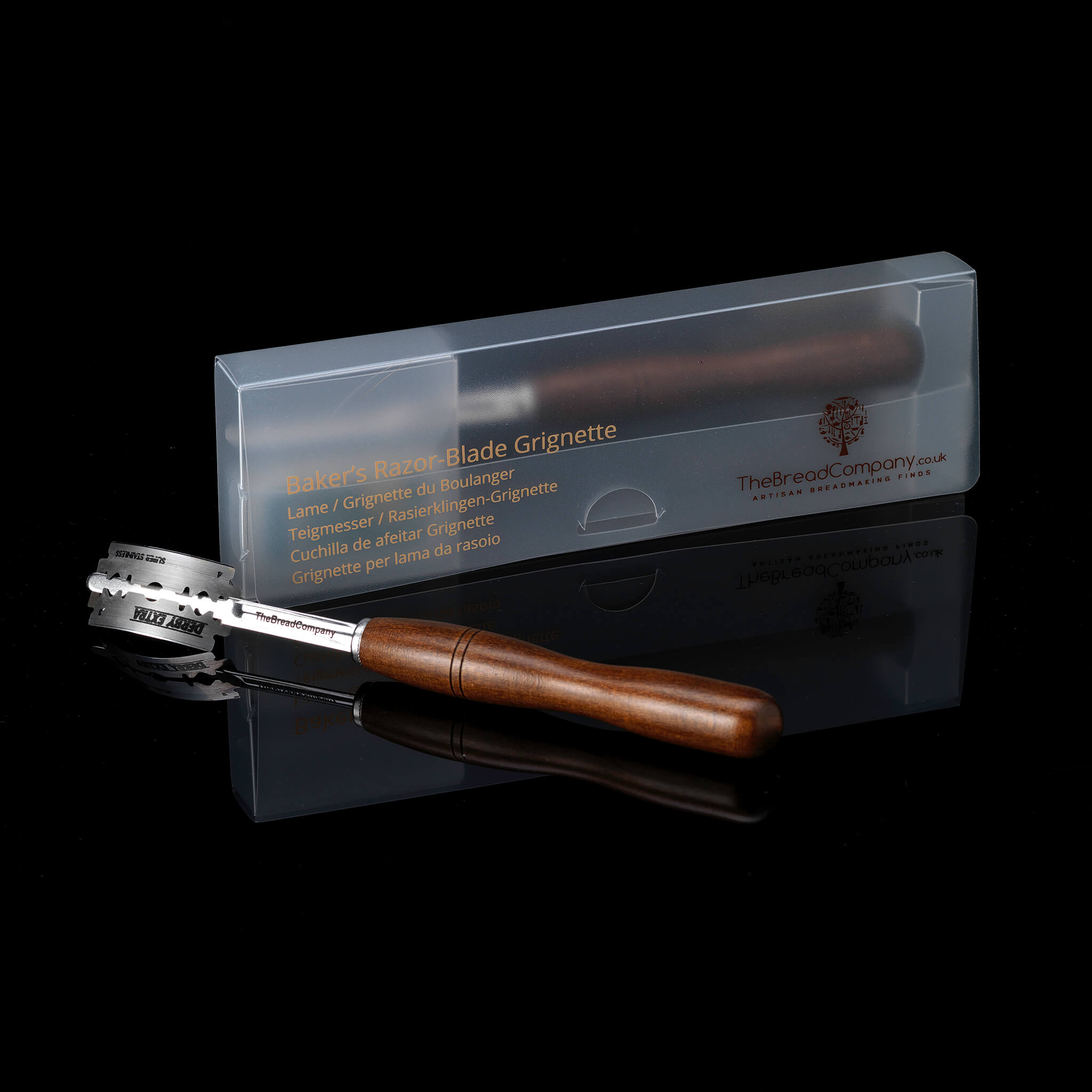 Baker's Lame or Grignette for Slashing Scoring Bread Dough with Blades ...